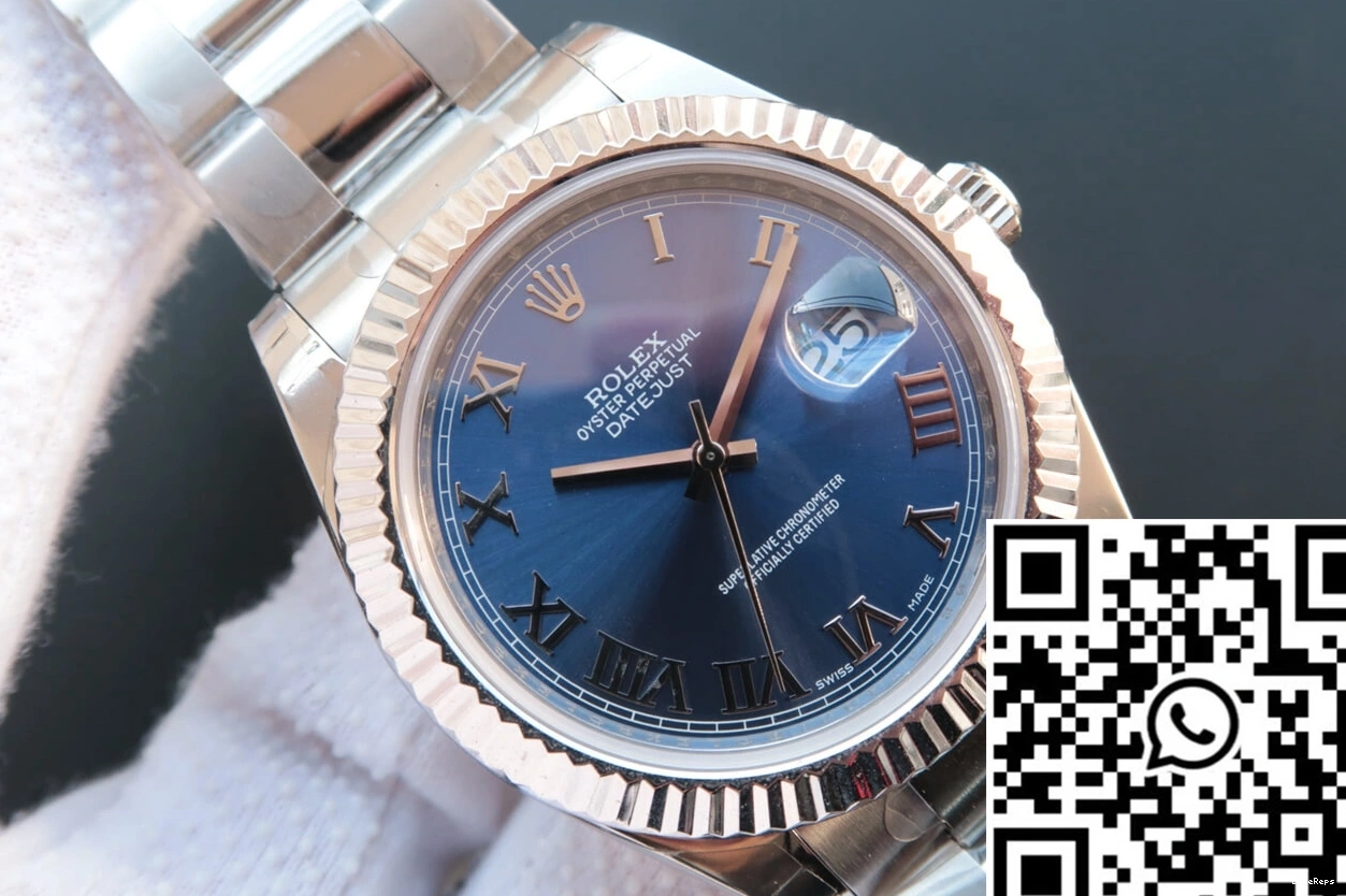 Factory 116334 Dial Rolex Datejust Blue EW 0122